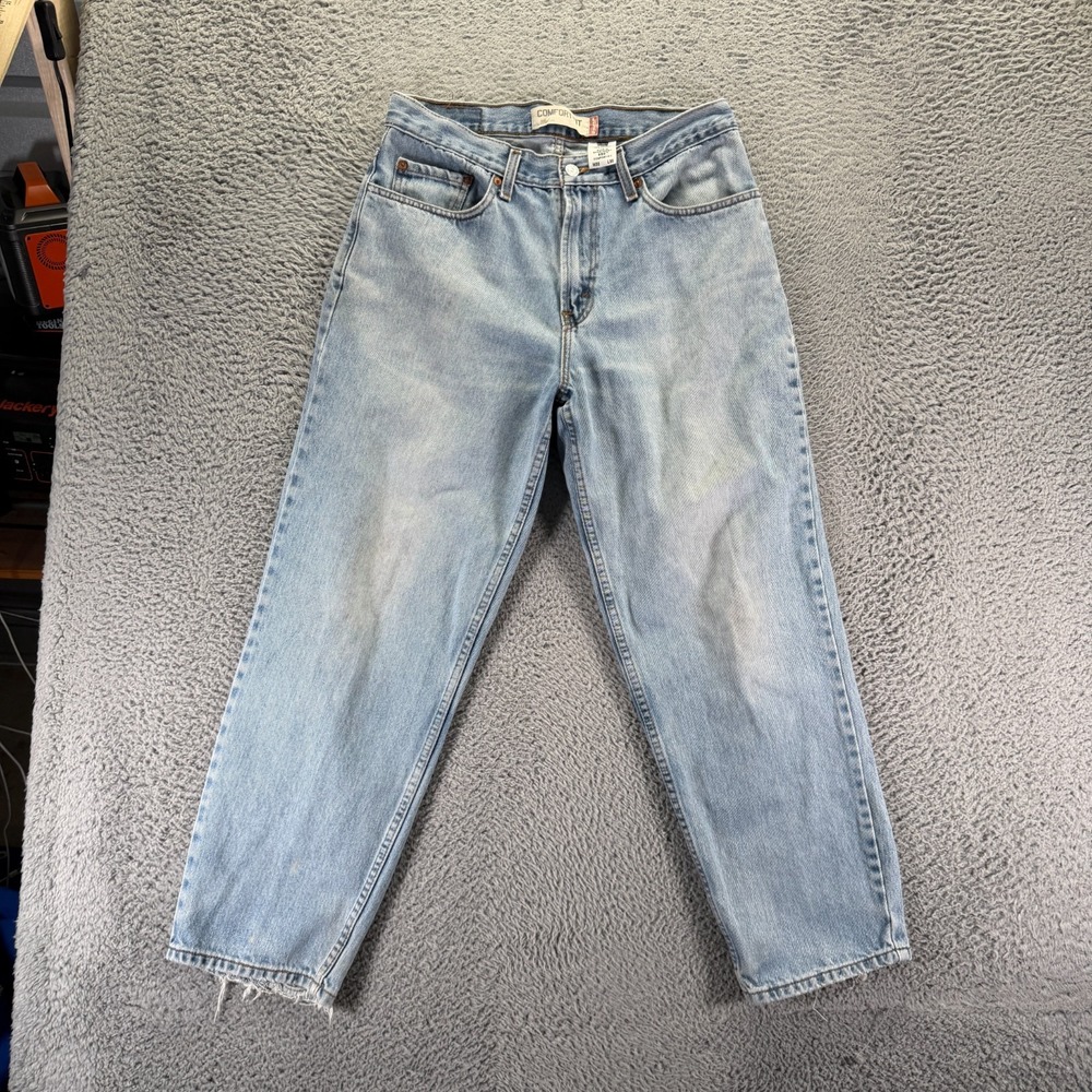 Vintage Levi's 560 Jeans Mens 33x30 Blue Cotton Denim Tapered Faded Streetwear